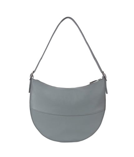 ESTHER Vegan Hobo Bag - Forum | Color: Grey - variant::dolphin