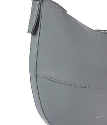 ESTHER Vegan Hobo Bag - Forum | Color: Grey - variant::dolphin