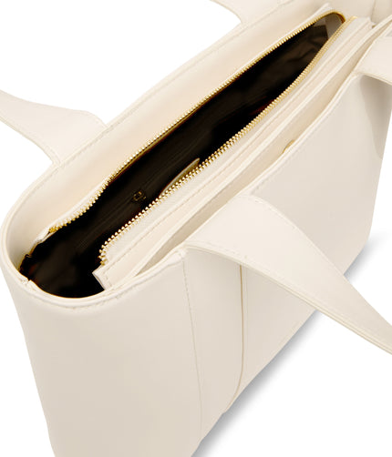 GARNI Vegan Tote Bag - Forum | Color: White - variant::cloud