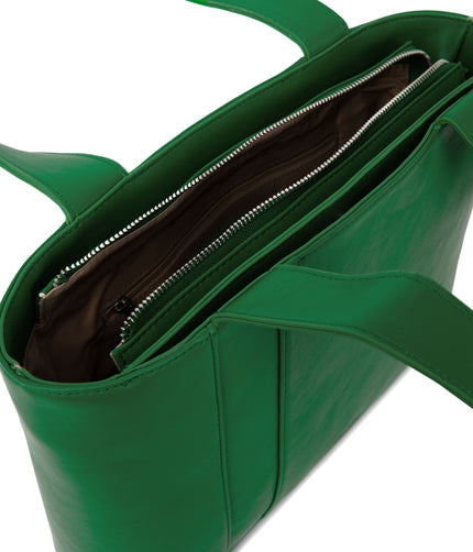 GARNI Vegan Tote Bag - Forum | Color: Green - variant::loft