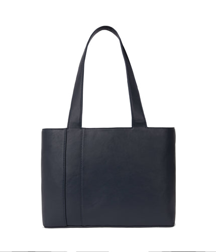 GARNI Vegan Tote Bag - Forum | Color: Navy - variant::navy