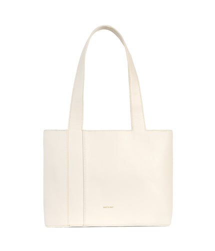 GARNI Vegan Tote Bag - Forum | Color: White - variant::cloud