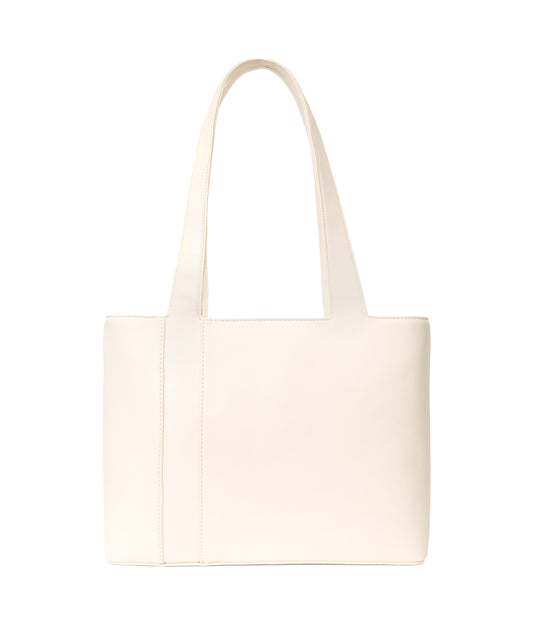 GARNI Vegan Tote Bag - Forum | Color: White - variant::cloud
