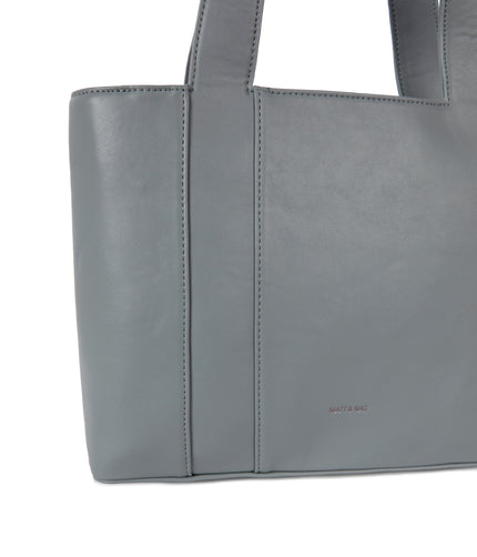 GARNI Vegan Tote Bag - Forum | Color: Grey - variant::dolphin