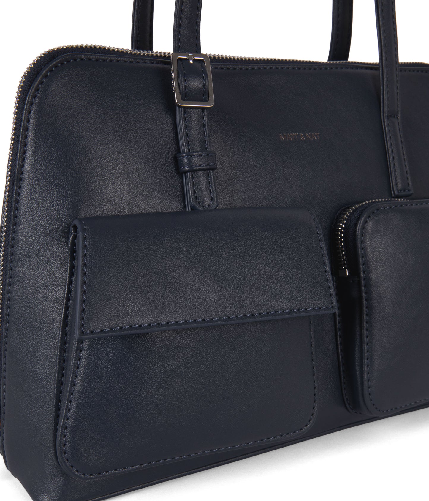 Imena Vegan Tote Bag - Forum | Color: Blue - variant::navy