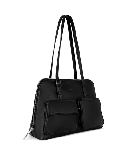 Imena Vegan Tote Bag - Forum | Color: Black - variant::black