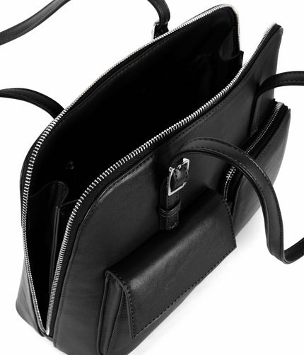 Imena Vegan Tote Bag - Forum | Color: Black - variant::black