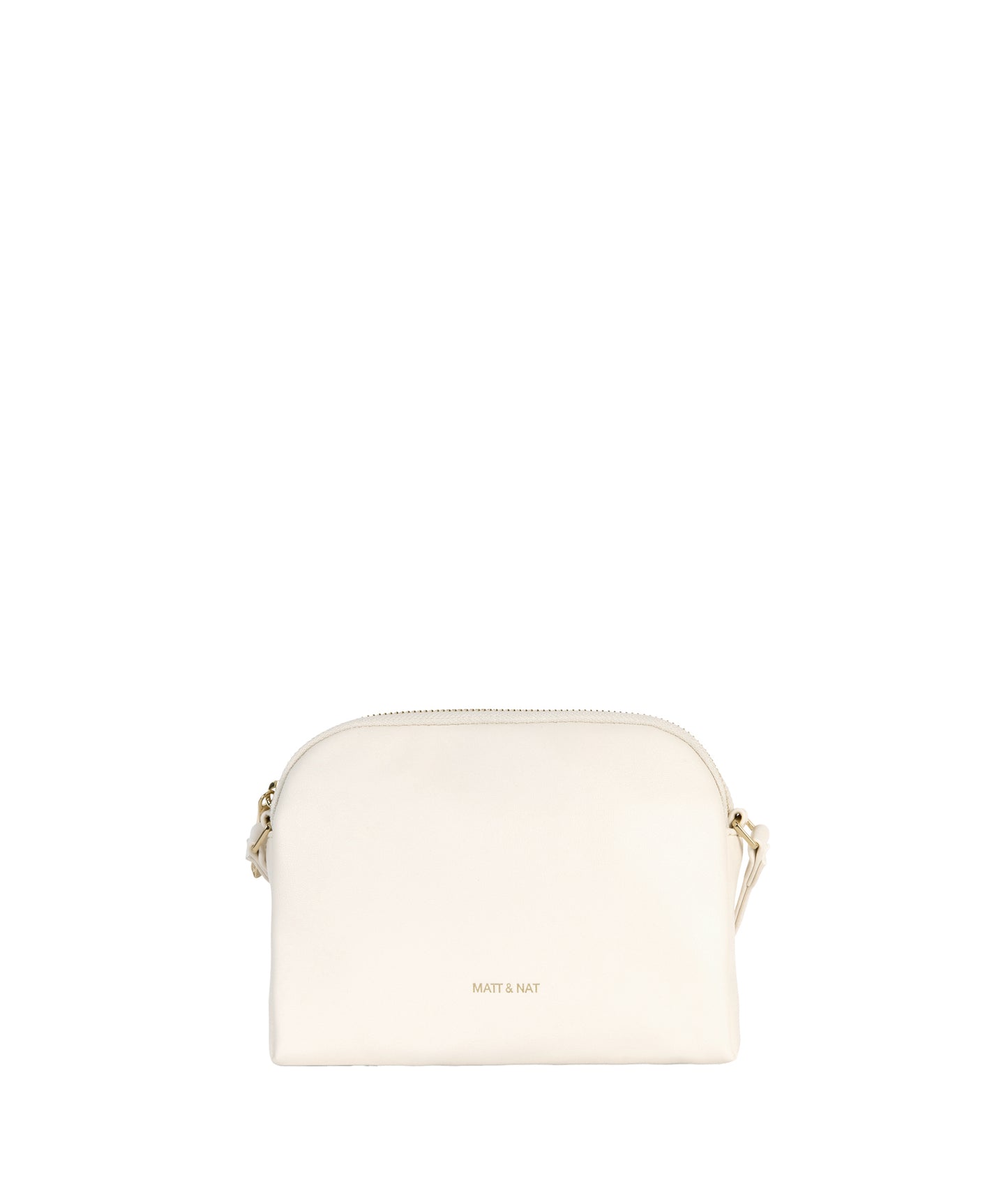KRISTY Slim Vegan Crossbody Bag - Forum | Color: White - variant::cloud