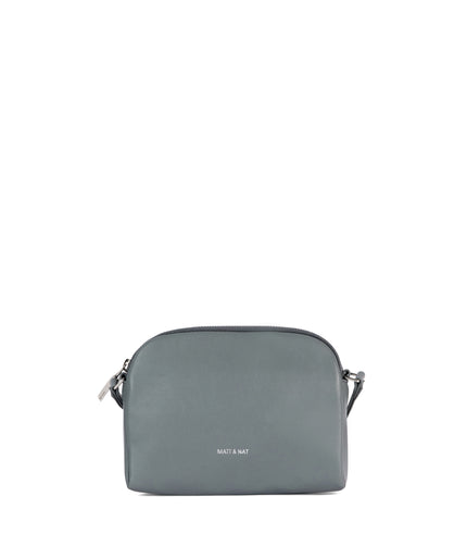 KRISTY Slim Vegan Crossbody Bag - Forum | Color: Grey - variant::dolphin