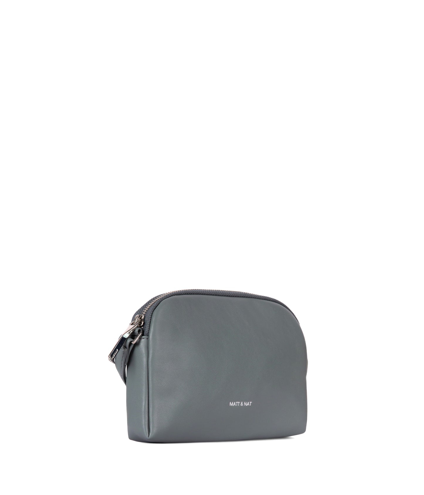 KRISTY Slim Vegan Crossbody Bag - Forum | Color: Grey - variant::dolphin