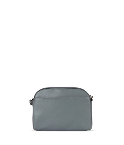 KRISTY Slim Vegan Crossbody Bag - Forum | Color: Grey - variant::dolphin