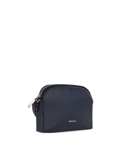 KRISTY Slim Vegan Crossbody Bag - Forum | Color: Blue - variant::navy