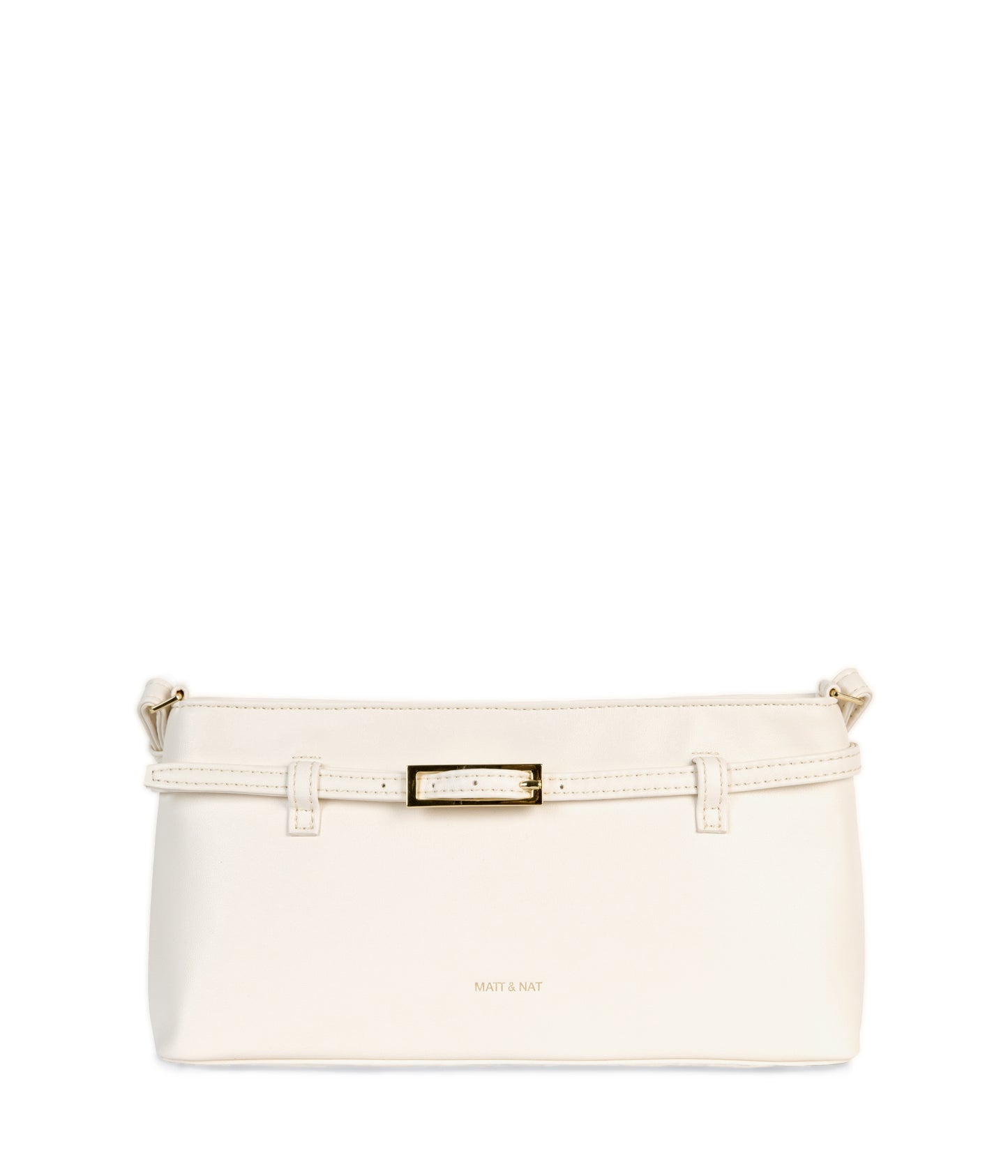 MIREILLE Vegan Clutch - Forum | Color: White - variant::cloud