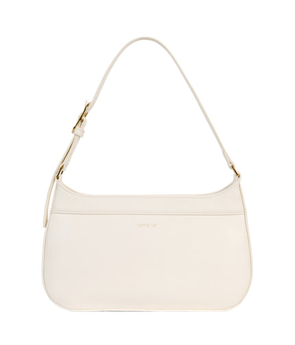 REVE Vegan Shoulder Bag - Forum | Color: White - variant::cloud
