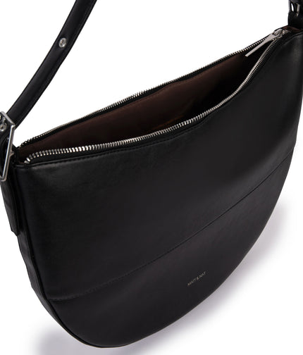 ESTHER Vegan Hobo Bag - Forum | Color: Black - variant::black