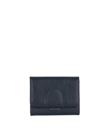 MELLOWSM Vegan Wallet - Forum | Color: Navy - variant::navy