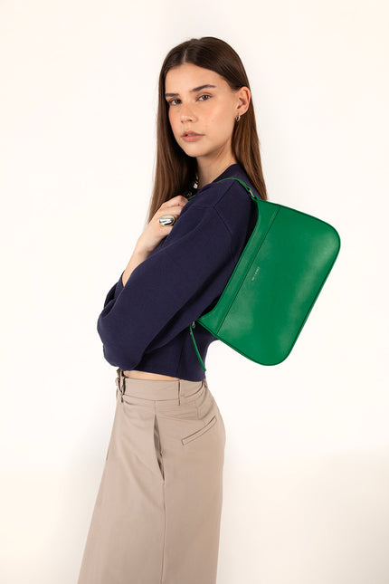 REVE Vegan Shoulder Bag - Forum | Color: White - variant::cloud