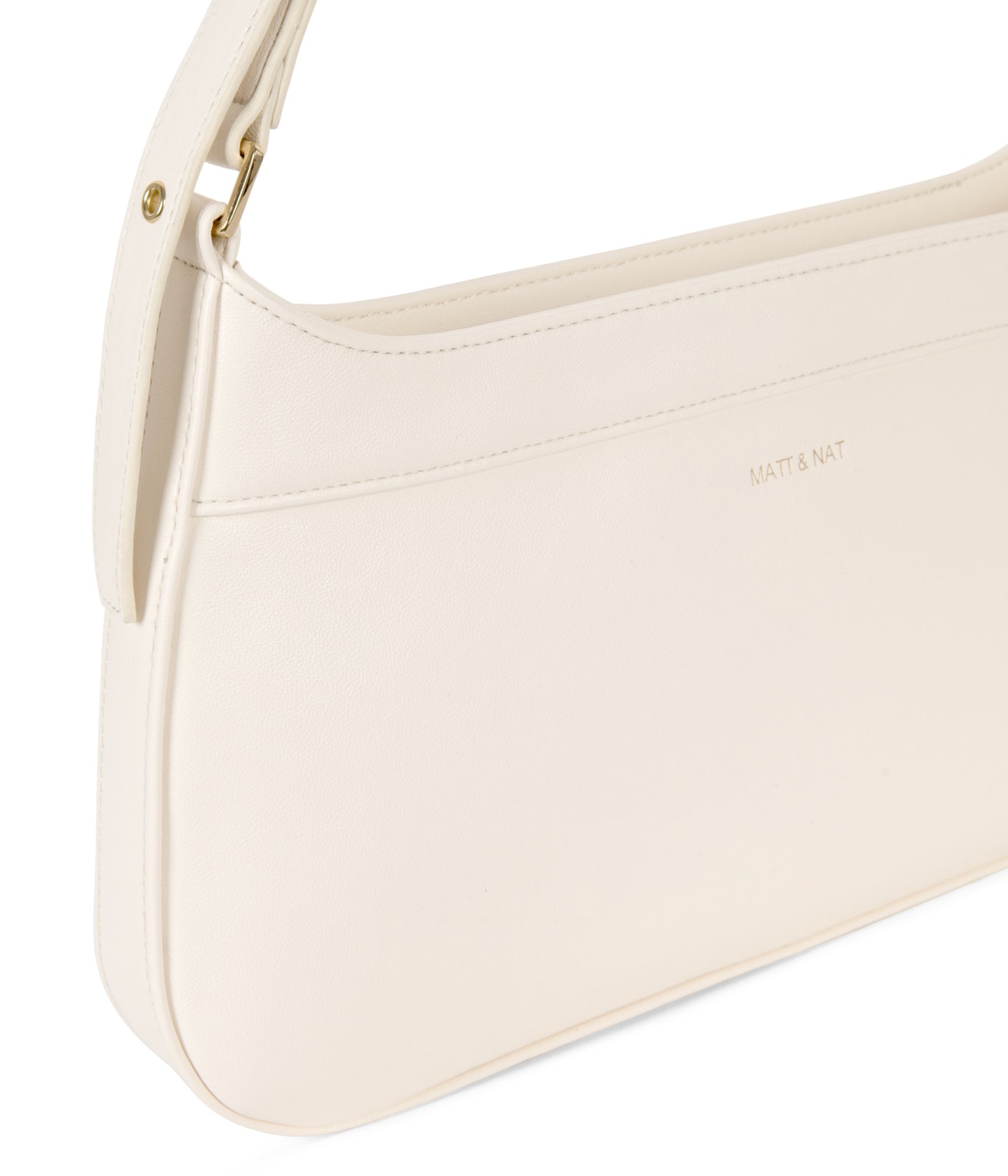 REVE Vegan Shoulder Bag - Forum | Color: White - variant::cloud
