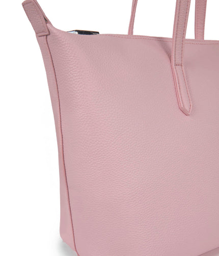 ABBI Vegan Tote Bag - Grain | Color: Quartz - variant::quartz