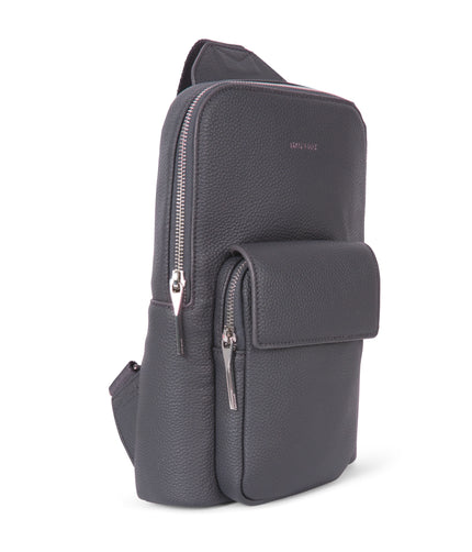 ALLAR Vegan Sling Bag - Grain | Color: Coal - variant::coal