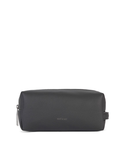 BLAIR Vegan Toiletry Case - Grain | Color: Coal - variant::coal