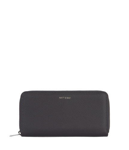 CENTRAL Vegan Wallet - Grain | Color: Coal - variant::coal