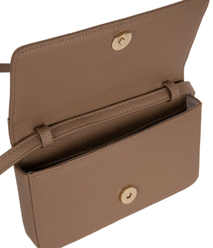ERIN Vegan Crossbody Bag - Grain | Color: Toffee - variant::toffee