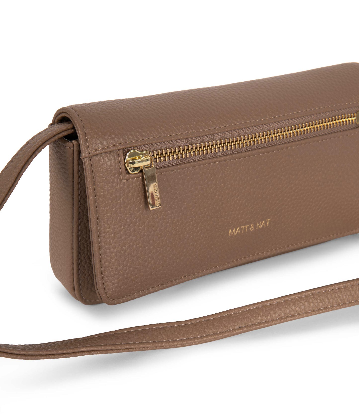 ERIN Vegan Crossbody Bag - Grain | Color: Toffee - variant::toffee