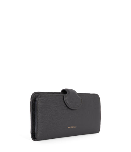 FLOAT Vegan Wallet - Grain | Color: Coal - variant::coal