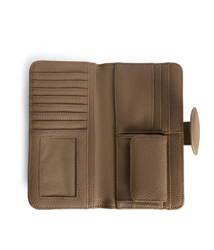 FLOAT Vegan Wallet - Grain | Color: Toffee - variant::toffee