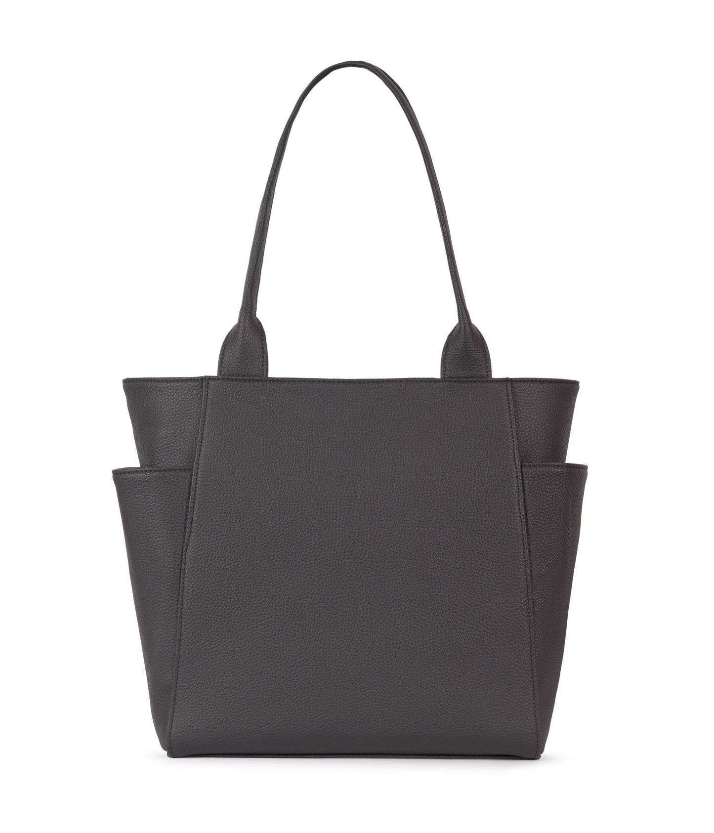 IONA Vegan Tote Bag - Grain | Color: Coal - variant::coal