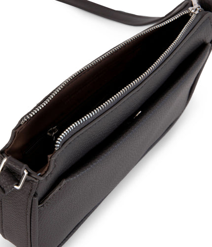IVY Vegan Crossbody Bag - Grain | Color: Coal - variant::coal