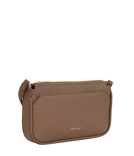 IVY Vegan Crossbody Bag - Grain | Color: Toffee - variant::toffee