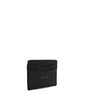 JUNYA Vegan Card Holder - Grain | Color: Black - variant::black