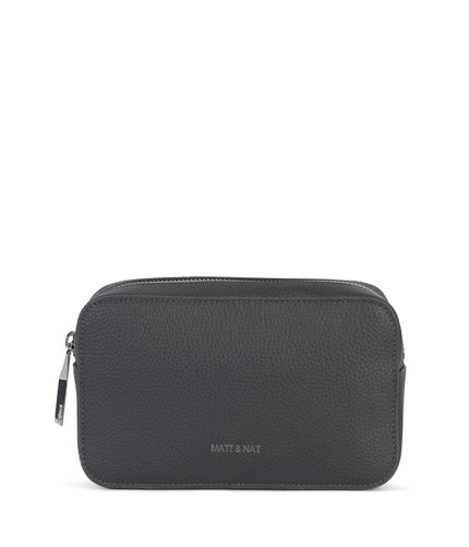 LARRA Vegan Belt Bag – Grain | Color: Coal - variant::coal