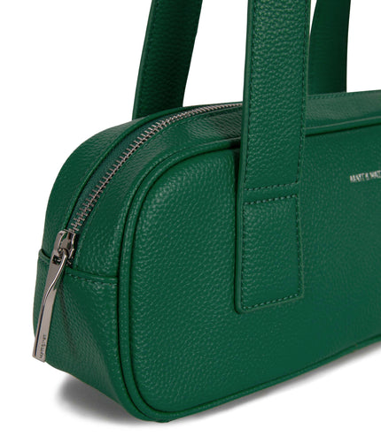 LEMUR Vegan Satchel – Grain | Color: Avocado - variant::avocado