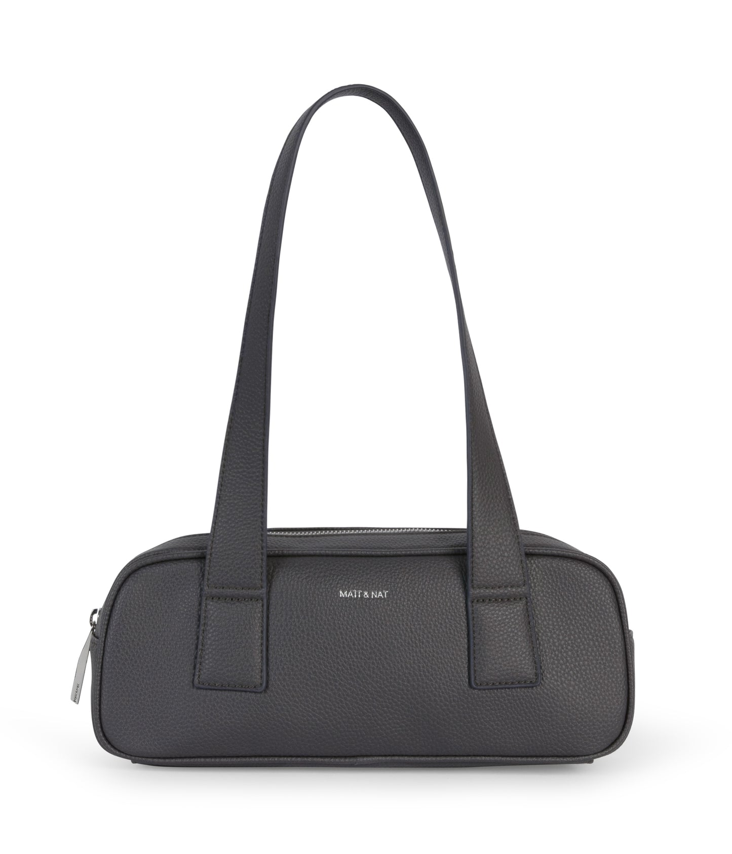 LEMUR Vegan Satchel – Grain | Color: Coal - variant::coal