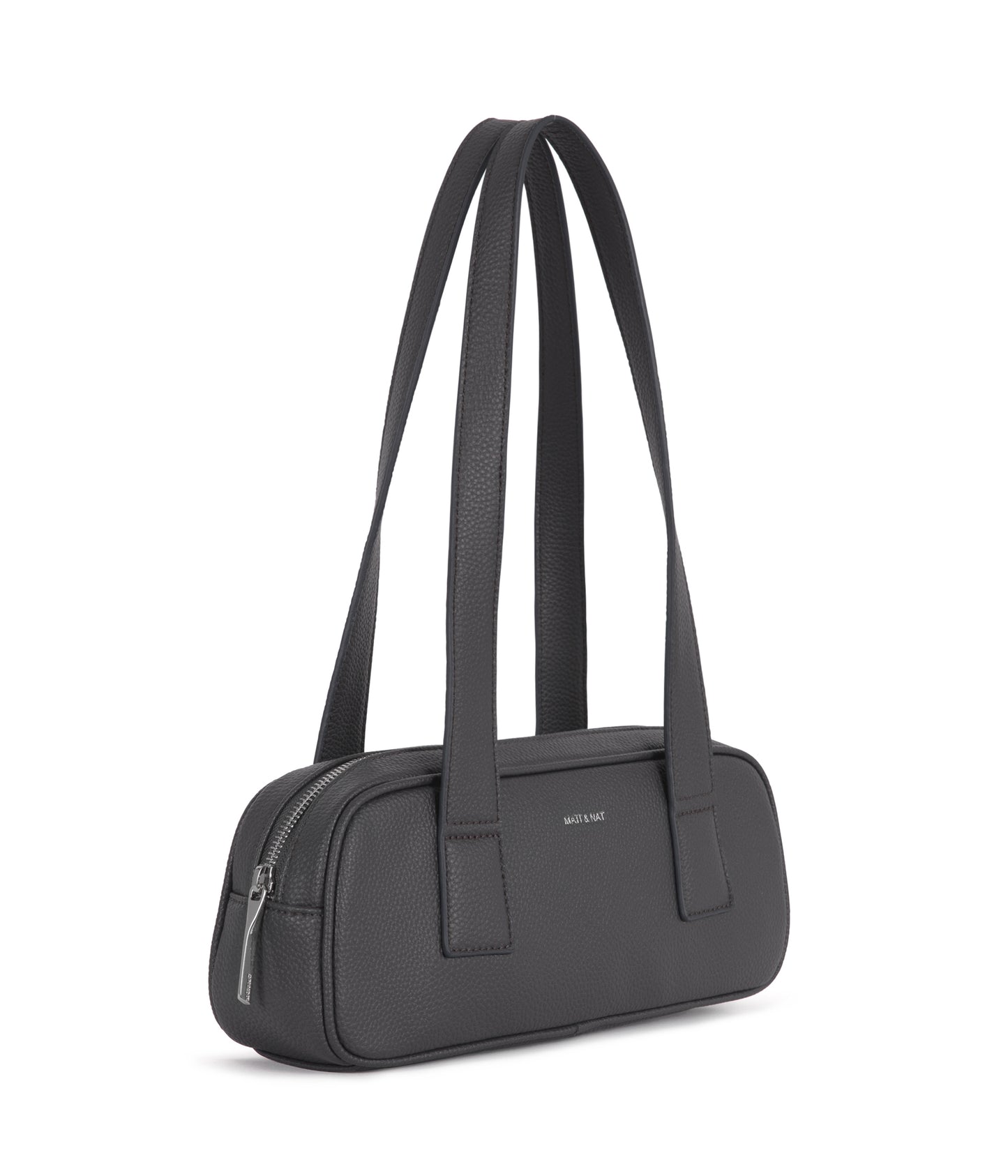 LEMUR Vegan Satchel – Grain | Color: Coal - variant::coal