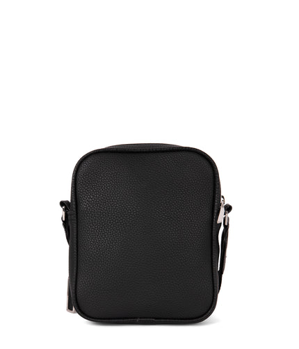 MAREO Vegan Crossbody Bag – Grain | Color: Black - variant::black