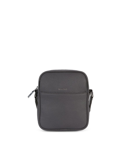 MAREO Vegan Crossbody Bag – Grain | Color: Coal - variant::coal