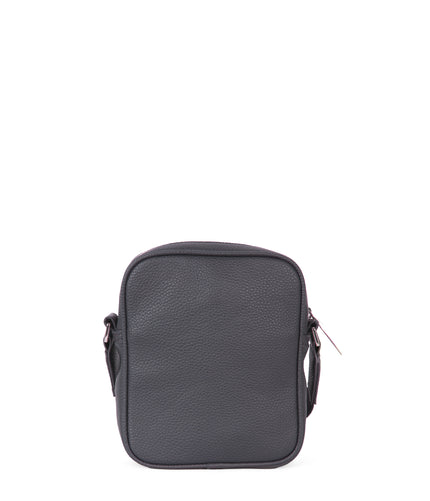 MAREO Vegan Crossbody Bag – Grain | Color: Coal - variant::coal