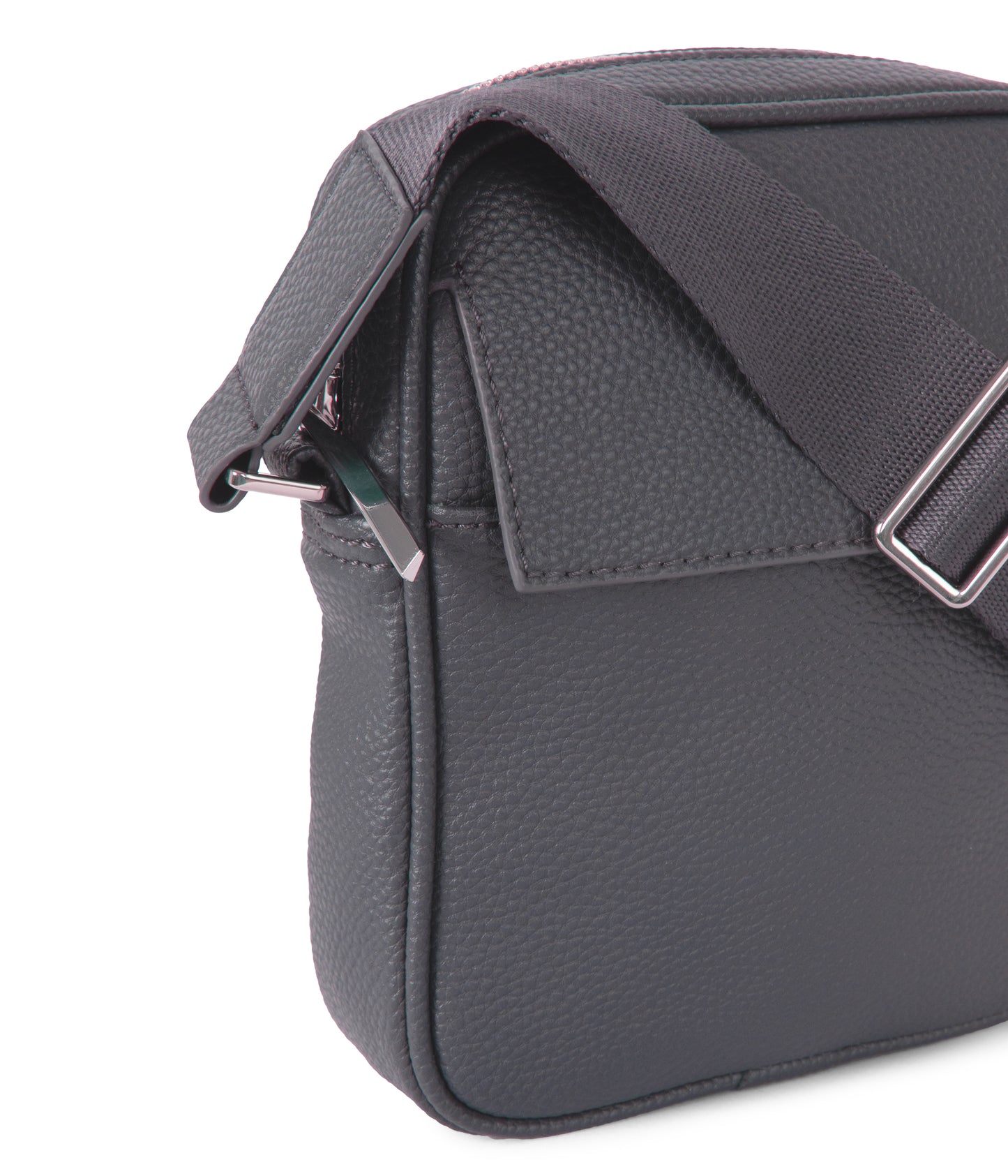 MAREO Vegan Crossbody Bag – Grain | Color: Coal - variant::coal