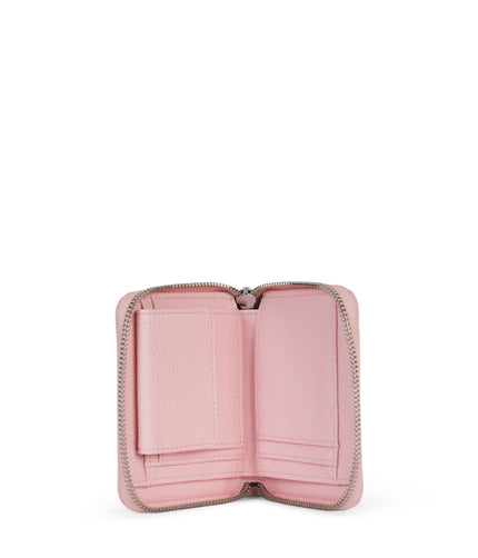 RUE Small Vegan Zip Wallet - Grain | Color: Quartz - variant::quartz