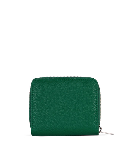 RUE Small Vegan Zip Wallet - Grain | Color: Avocado - variant::avocado