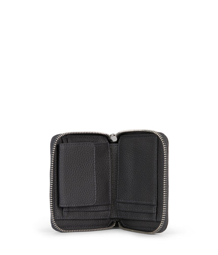 RUE Small Vegan Zip Wallet - Grain | Color: Coal - variant::coal