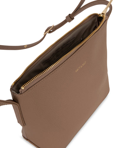SAM Vegan Crossbody Bag - Grain | Color: Toffee - variant::toffee