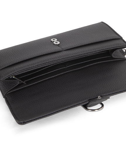 SEUN Vegan Wallet – Grain | Color: Coal - variant::coal