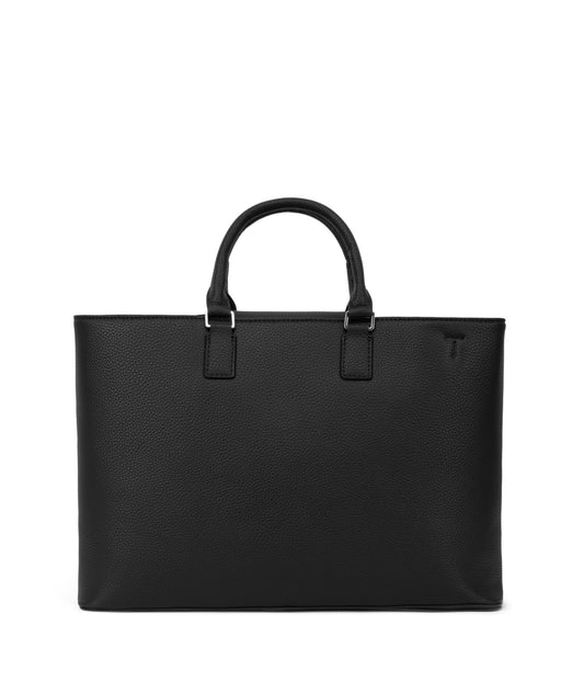 SEVYN Vegan Satchel - Grain | Color: Black - variant::black