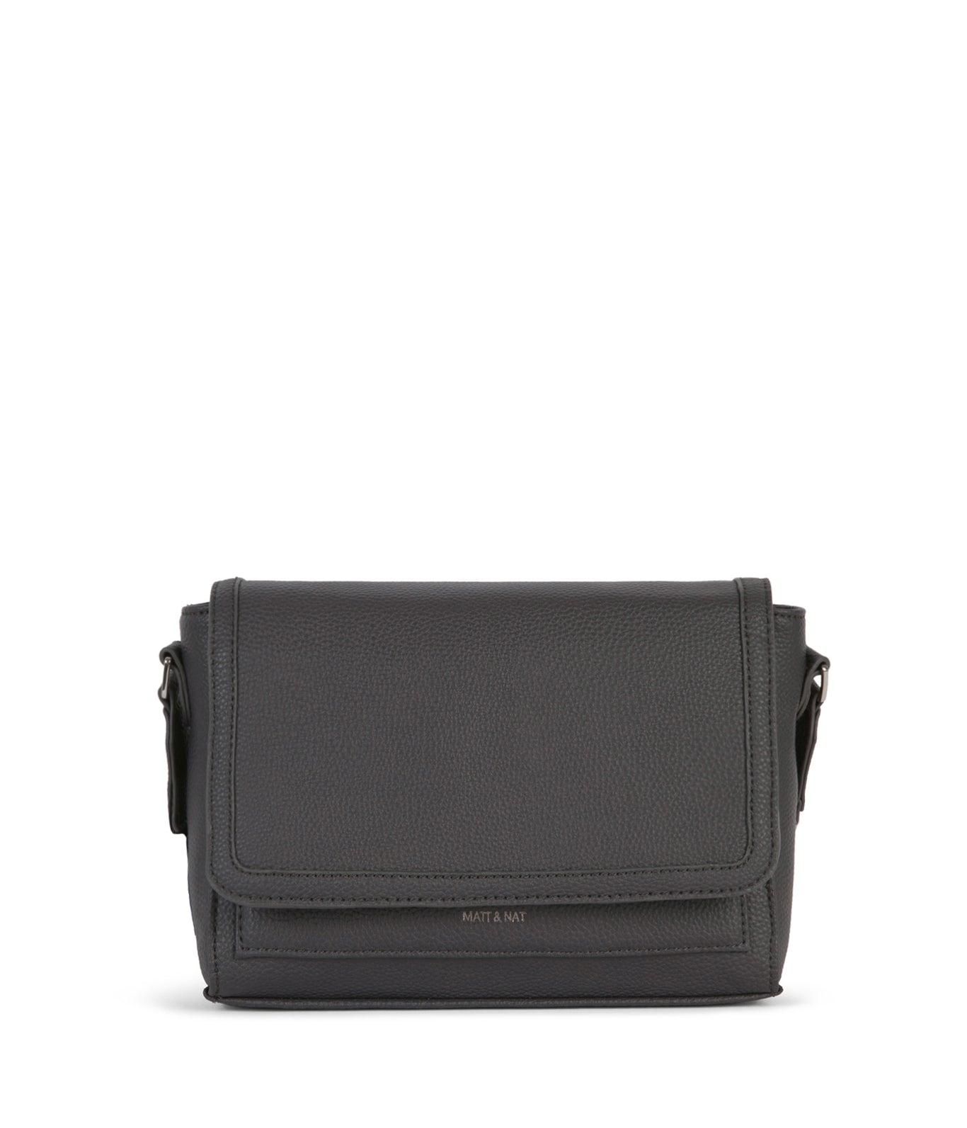 SUNNY Vegan Shoulder Bag – Grain | Color: Coal - variant::coal