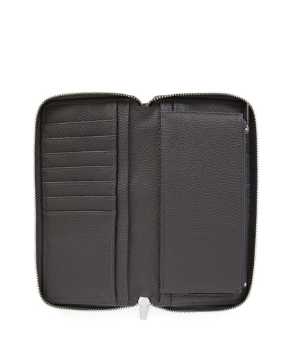 CENTRAL Vegan Wallet - Grain | Color: Coal - variant::coal